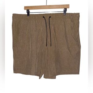 Eddie Bauer Men Short Water Resistance Stretch Woven Tech XXL Gorpcore UPF50 NEW